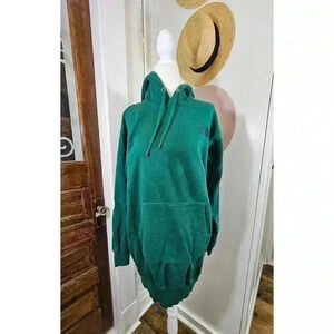 The North Face Women's Size XS Green Take Along Pullover Hoodie Dress